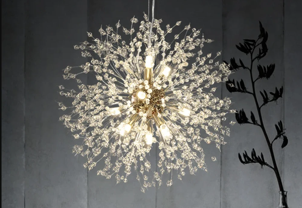 urban globe radial chandelier