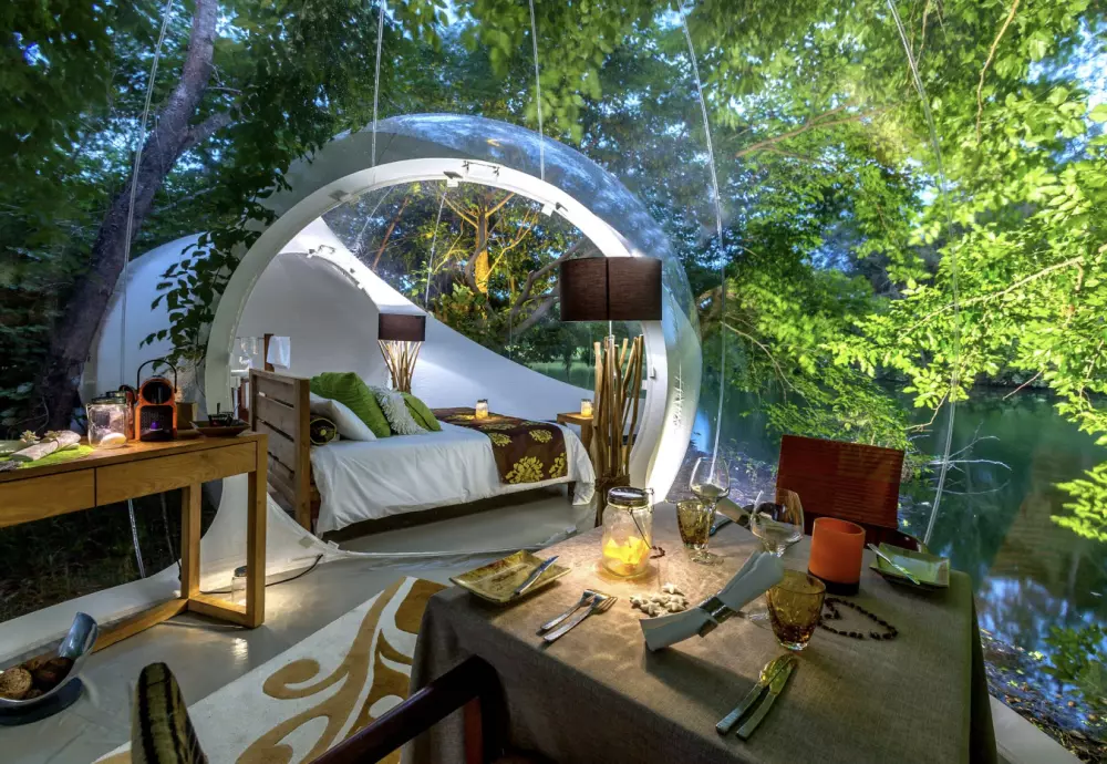 bubble tent garden igloo